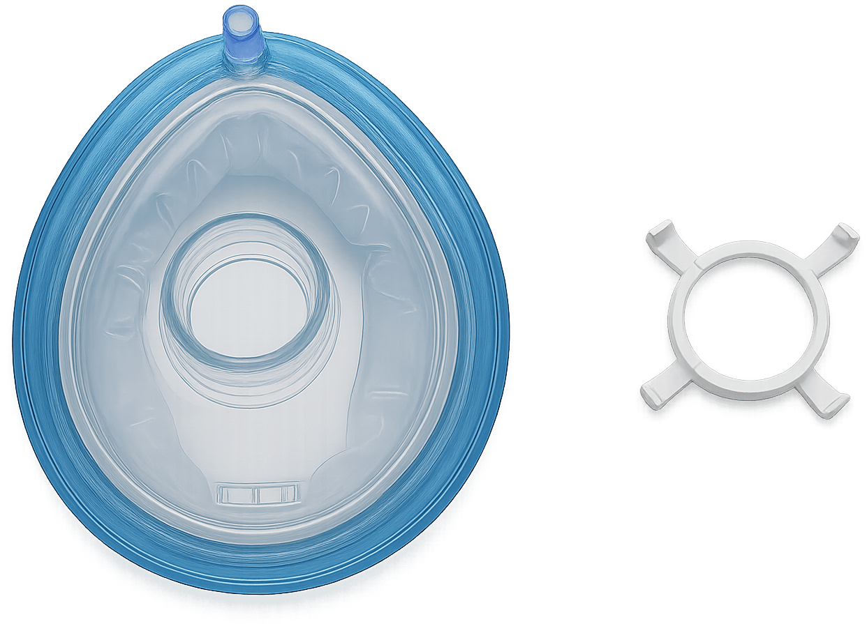 Анестезіологічна маска Aria mask ( Child- 3 ) KM-324